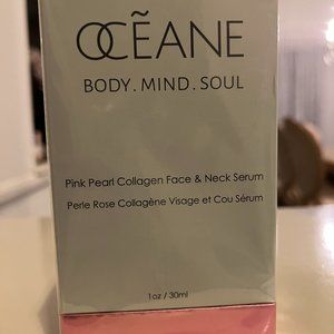 Oceane Pink Pearl Collagen Face & Neck Serum 30ml/1oz NIB Sealed